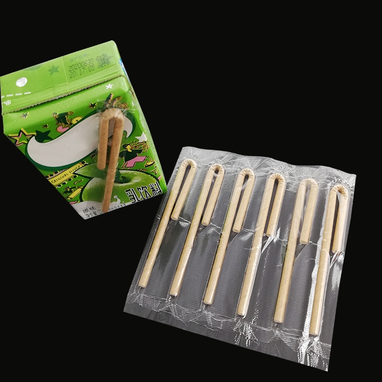 u shape straw application